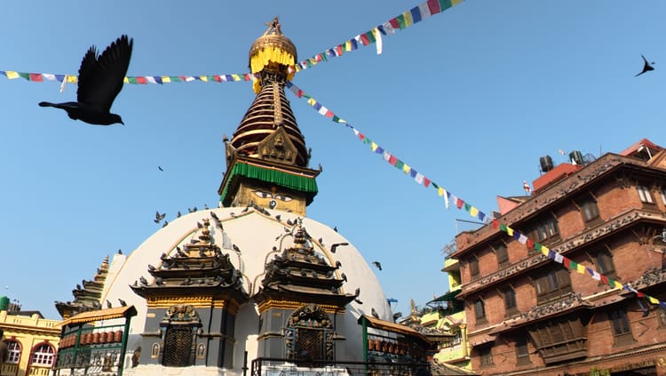 Thamel - Kathmandun tärkein kaupunginosa